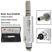 Being 201AM/202AM Dental Air Motor Fiber Optic for Low Speed Handpiece 4/6 Holes