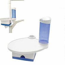 Dental Cup Storage Holder with Tissue Box Tray Cup Plate for Dental Chair