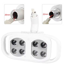 10W Dental Chair Light Infrared Inductive Oral Lamp 8 LED Dual-Color Adjustable