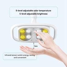 10W Dental Chair Light Infrared Inductive Oral Lamp 8 LED Dual-Color Adjustable