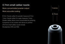 Woodpecker AP-H Plus Dental Air Polisher Air Flow Prophy Handpiece 4 Hole Supragingival / Subgingival