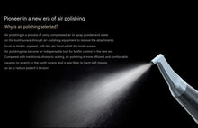 Woodpecker AP-H Plus Dental Air Polisher Air Flow Prophy Handpiece 4 Hole Supragingival / Subgingival