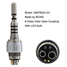 BEING Dental Turbine Handpiece Coupling 4/6 Hole LED Fit KaVo MULTIflex / NSK Phatelus&nbsp;