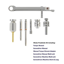Ergonomic Dental Implant Prosthetic Kit Torque Wrench Unigrip Screwdriver Adapter