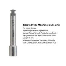 Ergonomic Dental Implant Prosthetic Kit Torque Wrench Unigrip Screwdriver Adapter