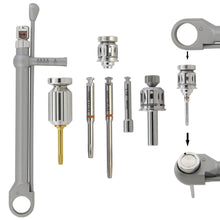 Ergonomic Dental Implant Prosthetic Kit Torque Wrench Unigrip Screwdriver Adapter