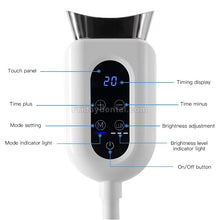 Bonin BM01-C 10W Floor-standing Mobile Dental LED Teeth Whitening Lampe 3-Color Light