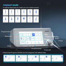 YUSENDENT COXO C-Sailor Pro+ Dental Brushless Implant Surgical Motor with 2Pcs Fiber Optic Handpiece