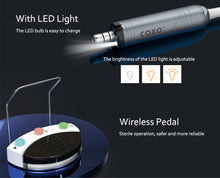 YUSENDENT COXO C-Sailor Pro+ Dental Brushless Implant Surgical Motor with 2Pcs Fiber Optic Handpiece