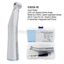 YUSENDENT COXO Dental Contra Angle 1:1 Low Speed Surgical Handpiece E-Type