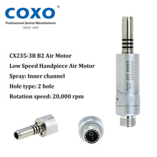 YUSENDENT COXO CX235 Dental Air Motor Fiber Optic for Low Speed Handpiece 2/4/6 Hole
