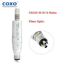 YUSENDENT COXO CX235 Dental Air Motor Fiber Optic for Low Speed Handpiece 2/4/6 Hole