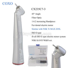 YUSENDENT COXO Contra Angle 1:5 Speed Increasing Handpiece Fiber Optic E-Type