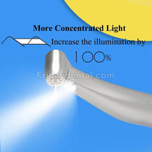 YUSENDENT COXO Contra Angle 1:5 Speed Increasing Handpiece Fiber Optic E-Type