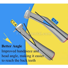 YUSENDENT COXO Contra Angle 1:5 Speed Increasing Handpiece Fiber Optic E-Type