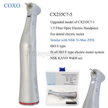 YUSENDENT COXO Contra Angle 1:5 Speed Increasing Handpiece Fiber Optic E-Type