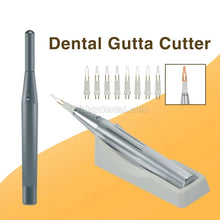 Dental Gutta Percha Cutter Endo Cutting Pen Battery Powered with 8 Tips