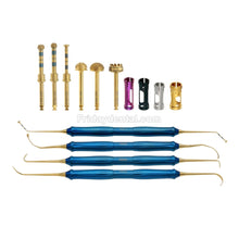 Dentium DASK Sinus Lift Kit Dental Implant Lateral Drills Stoppers Elevation Instrument Set