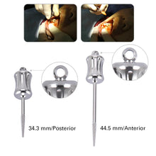 2 Pcs/Bag Dental Mini Manual Extractor Apical Root Fragments Drill Short &amp; Long Kit
