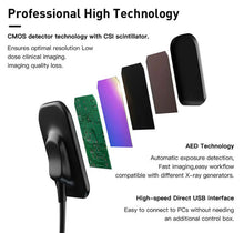 Portable Dental Digital X-Ray Sensor RVG Intraoral XRay Sensor S1/S2 IP68 Proof