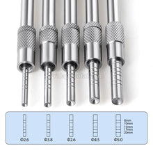 5Pcs/Set Dental Sinus Elevator Tool Implant Surgical Instrument Stainless Steel