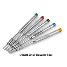 5Pcs/Set Dental Sinus Elevator Tool Implant Surgical Instrument Stainless Steel