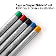 5Pcs/Set Dental Sinus Elevator Tool Implant Surgical Instrument Stainless Steel