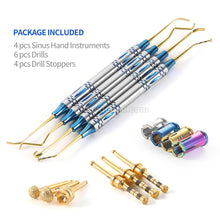 Dental Implant Sinus Lifting Elevation Kit Implant Drills Stoppers Periosteal Separator Set