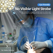 Saab KY-P139-2 Ceiling Mounted Surgical Light Shadowless for Dental Medical 64 LEDs Double Heads