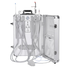 Getidy G13-B Portable Dental Unit with Compressor+ Curing Light +Scaler Handpiece +2/4 Holes