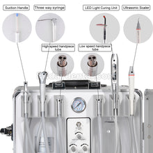 Getidy G13-B Portable Dental Unit with Compressor+ Curing Light +Scaler Handpiece +2/4 Holes