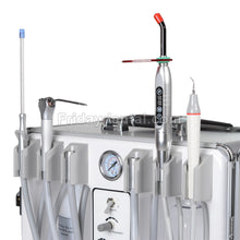 Getidy G13-B Portable Dental Unit with Compressor+ Curing Light +Scaler Handpiece +2/4 Holes