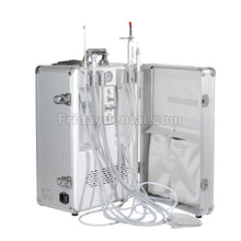 Getidy G13-B Portable Dental Unit with Compressor+ Curing Light +Scaler Handpiece +2/4 Holes