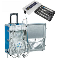 Greeloy® GU-P206 Portable Dental Unit with Compressor & Handpiece Kit