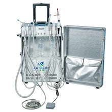 Greeloy GU-P206 Portable Dental Unit with Air Compressor, Curing Light and Scaler Handpiece