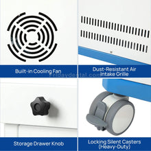 Portable Dental Delivery Unit Mobile Dental Cart Unit with Scaler Handpiece &Curing Light