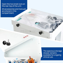 Portable Dental Delivery Unit Mobile Dental Cart Unit with Scaler Handpiece &Curing Light