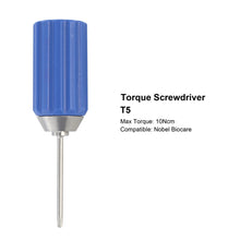 Dental Implant Torque Screwdriver 10Ncm Stainless Steel Manual Hex Driver 1.2 1.27 T5 T6