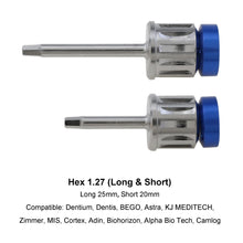 Dental Implant Screwdriver Torque Wrench Ratchet Hand Screw Driver Short Long