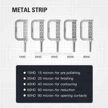 Dental Orthodontic Contra Angle 1:1 Reduction Handpiece Interproximal Strips with 10 Strips Kit