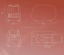 Inpixel X-S500 Portable Digital Dental Imaging Phosphor Plate Scanner PSP Scanner