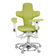 QY MDS-E3 Ergonomic Dental Microscope Stool Operator Chair with Armrest PU Leather