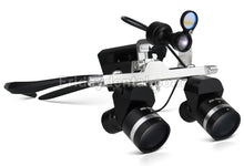 3.0X-5.0X Adjustable Ergonomic Ergo Loupe for Dental Medical with 5W Wireless LED Surgical Headlight