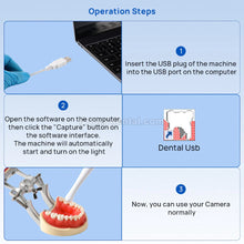 Dental Wired Intraoral Camera USB with 6 LED Lights 1/4 CMOS 13.0 Mega Pixels