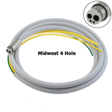 Dental Turbine Handpiece Tubing Hose 2 Hole Midwest 4 Hole Fiber Optic 6 Hole