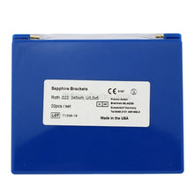 Dental Orthodontic Monocrystalline Sapphire Bracket Roth 022 345