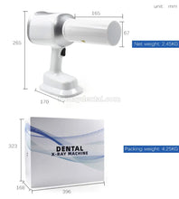 RV210-RG Portable Handheld Digital Dental X-Ray Machine with Remote Control & Protective Shield