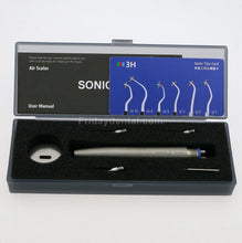 Sonic SS-M4/B2 Dental Air Scaler Hygiene Handpiece 2/4 Holes+3Pcs tips