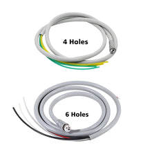 Dental Silicone Handpiece Tubing Hose Midwest 4 Hole Fiber Optic 6 Hole