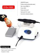 STRONG 210 Dental Lab Polishing Micro Motor + STRONG 102L 35K RPM Micromotor Handpiece